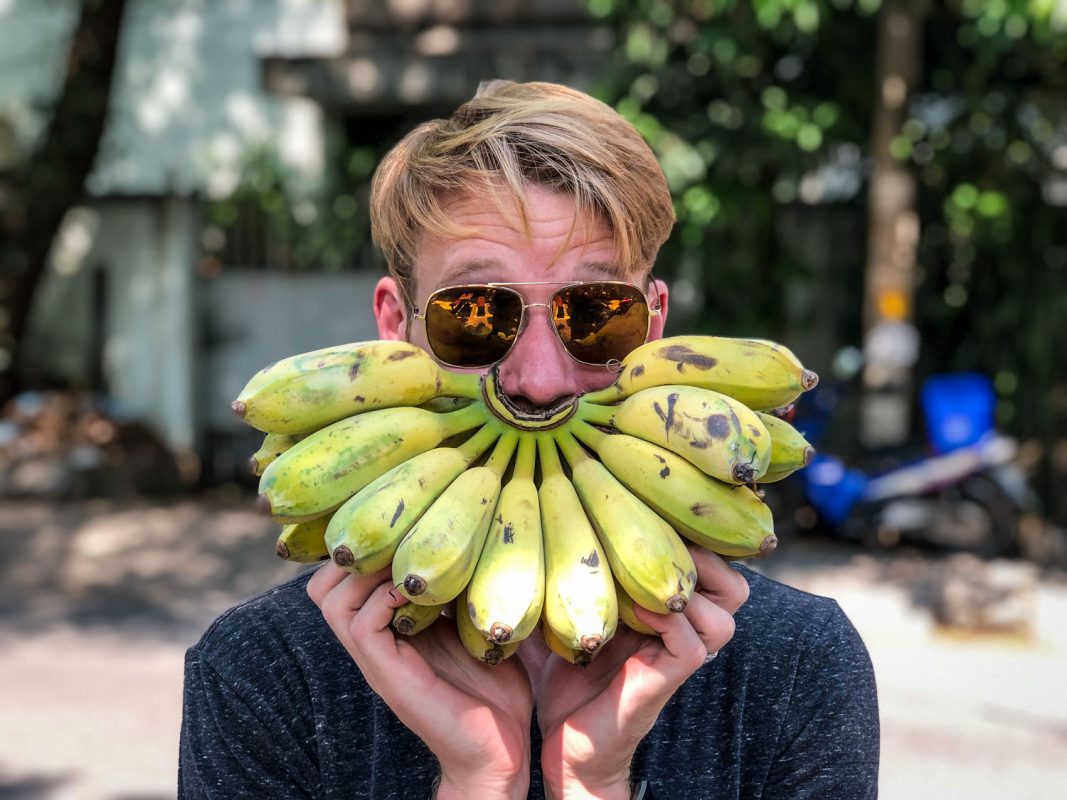 Bananas Hiking Snacks