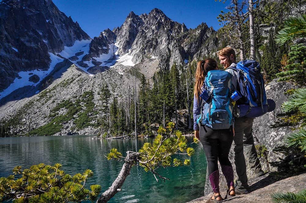 Backpacking and Backcountry Camping at Colchuck Lake