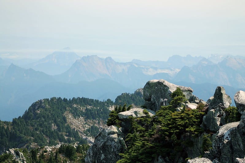 Hiking around Mount Pilchuck Lookout Hikes in Washington State