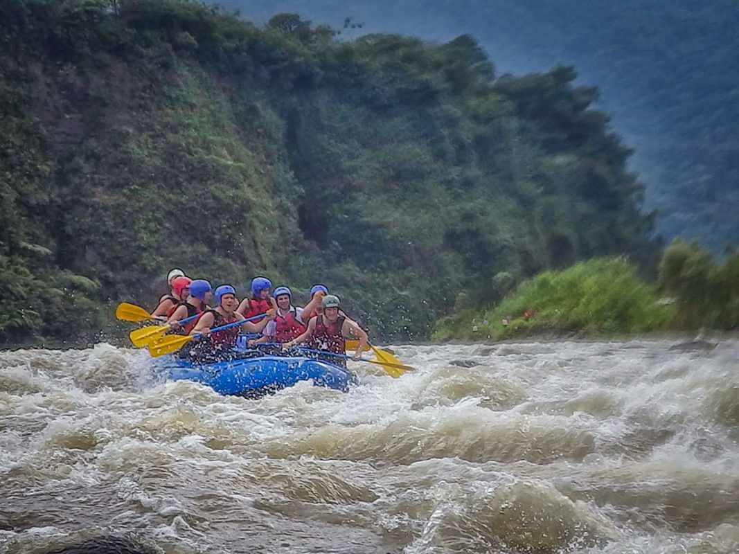White water rafting in Costa Rica