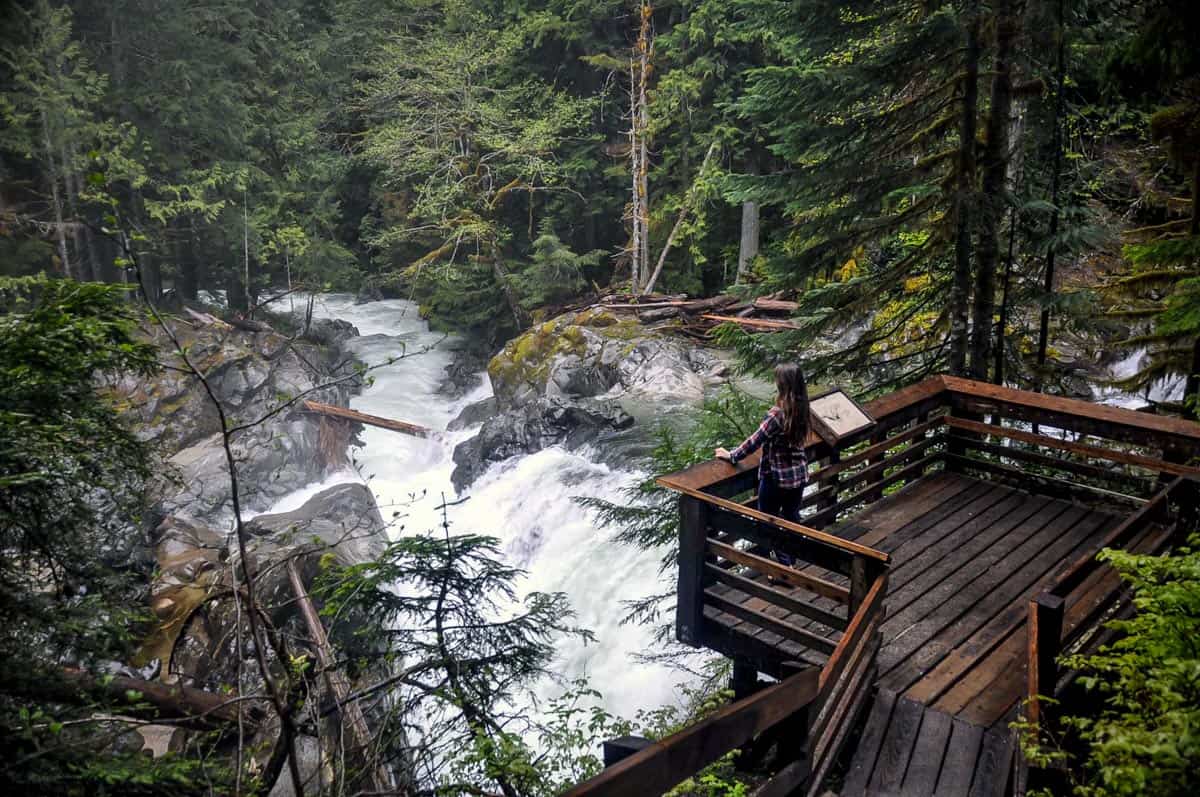 Deception Falls Viewpoint