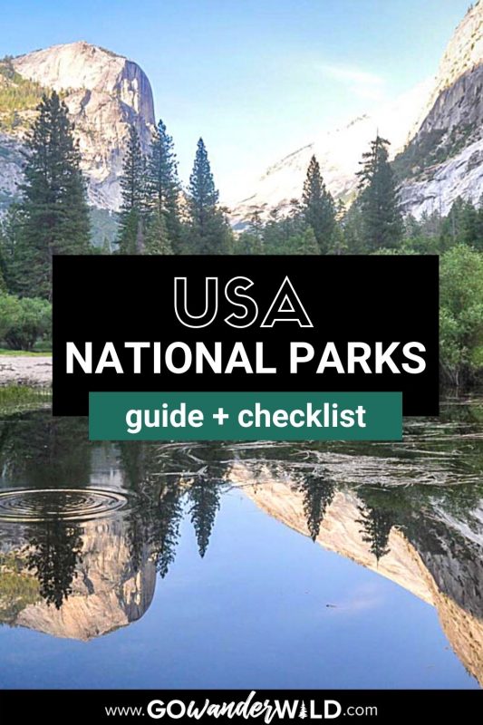 USA National Park Checklist | Go Wander Wild