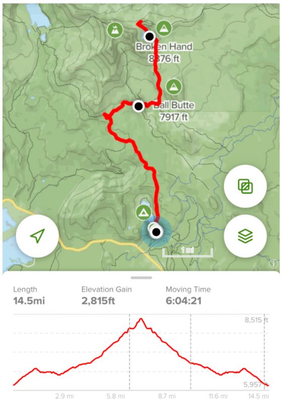 Broken Top Trail Recording