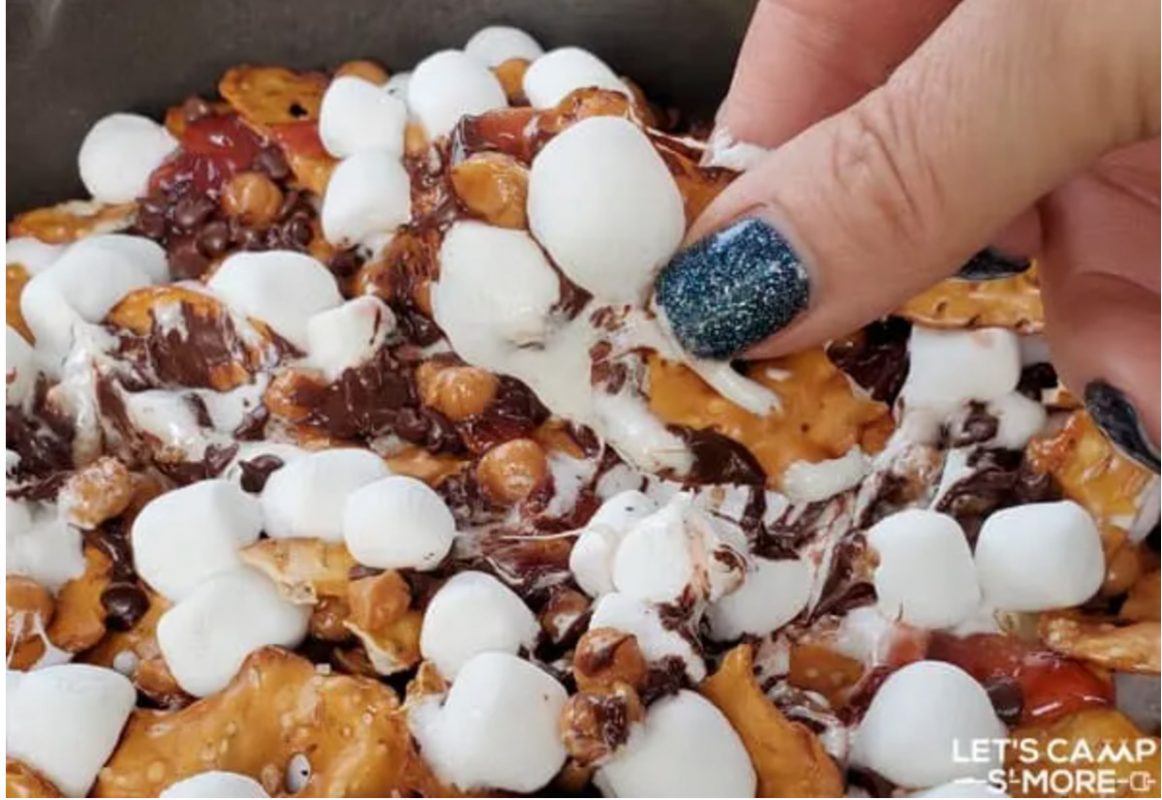 One-Pot Camping Meals: Campfire S'mores Nachos
