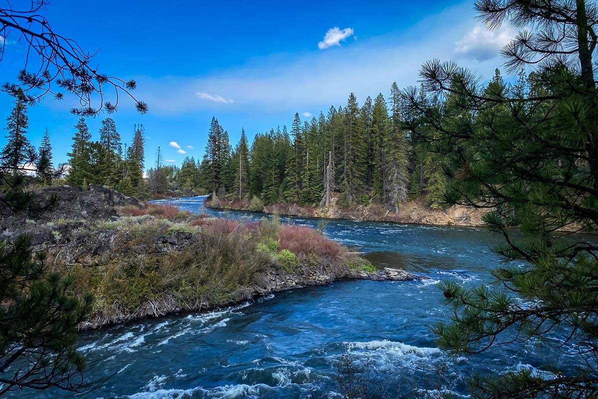 Lava Island Trailhead to Benham Falls (Anne Shoemaker)