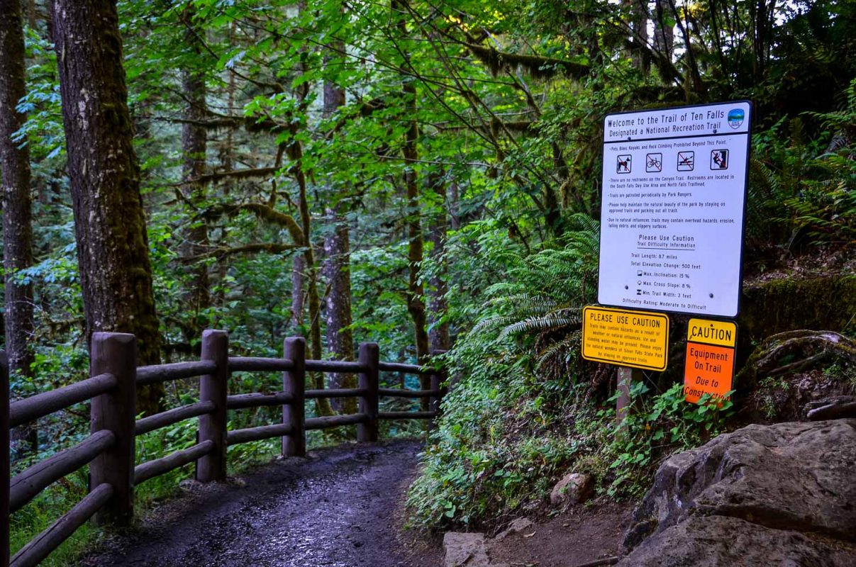 Silver Falls State Park: melhores trilhas curtas