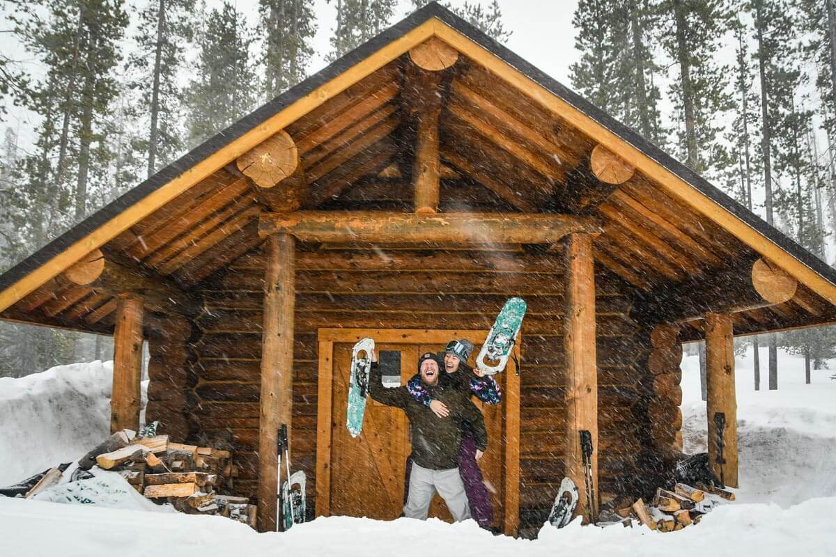 Snowshoeing