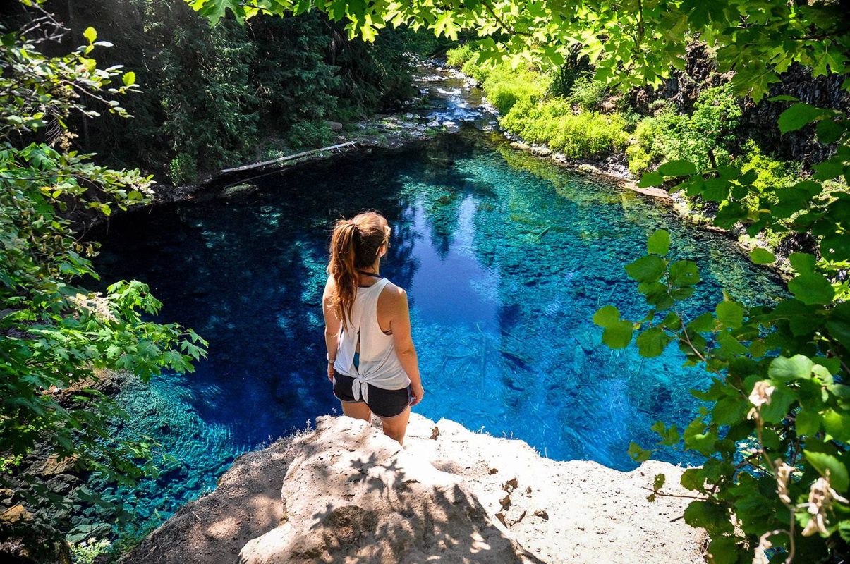 Tamolitch Falls Blue Pool Willamette National Forest