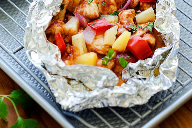 BBQ Chicken Foil Packs (Holly from Life in the Lofthouse)