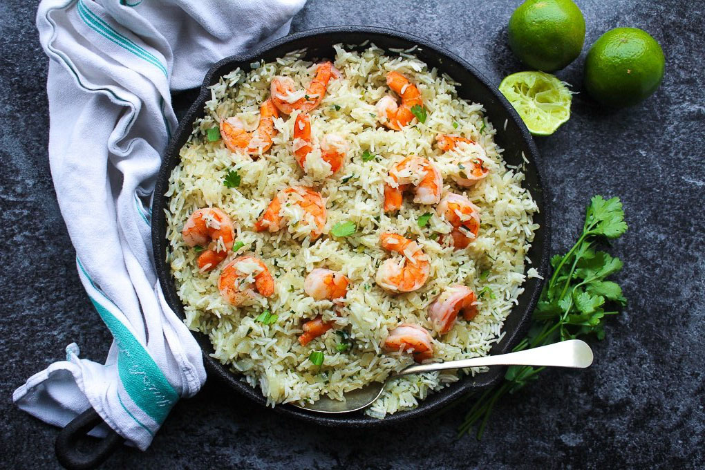 Cilantro-Lime-Shrimp-Rice (Sarah from Saucy Kitchen)