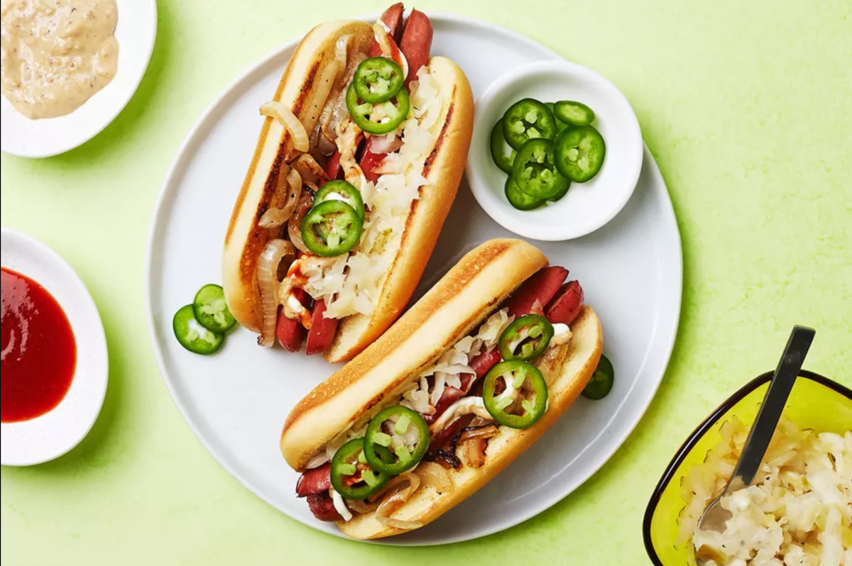 Seattle Hot Dogs (recipe-Leah Maroney image-Ali Redmond via The Spruce Eats)