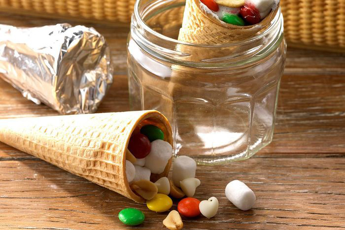 Campfire-Dessert-Cones (Taste of Home)