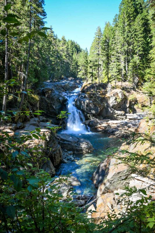 Silver Falls Trail Mount Rainier Washington