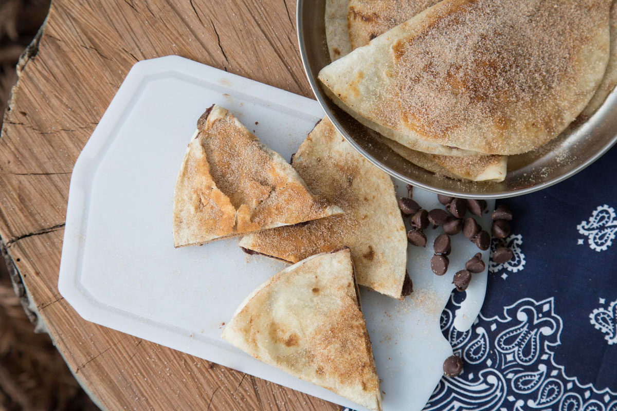 churro-quesadillas (Sunset)