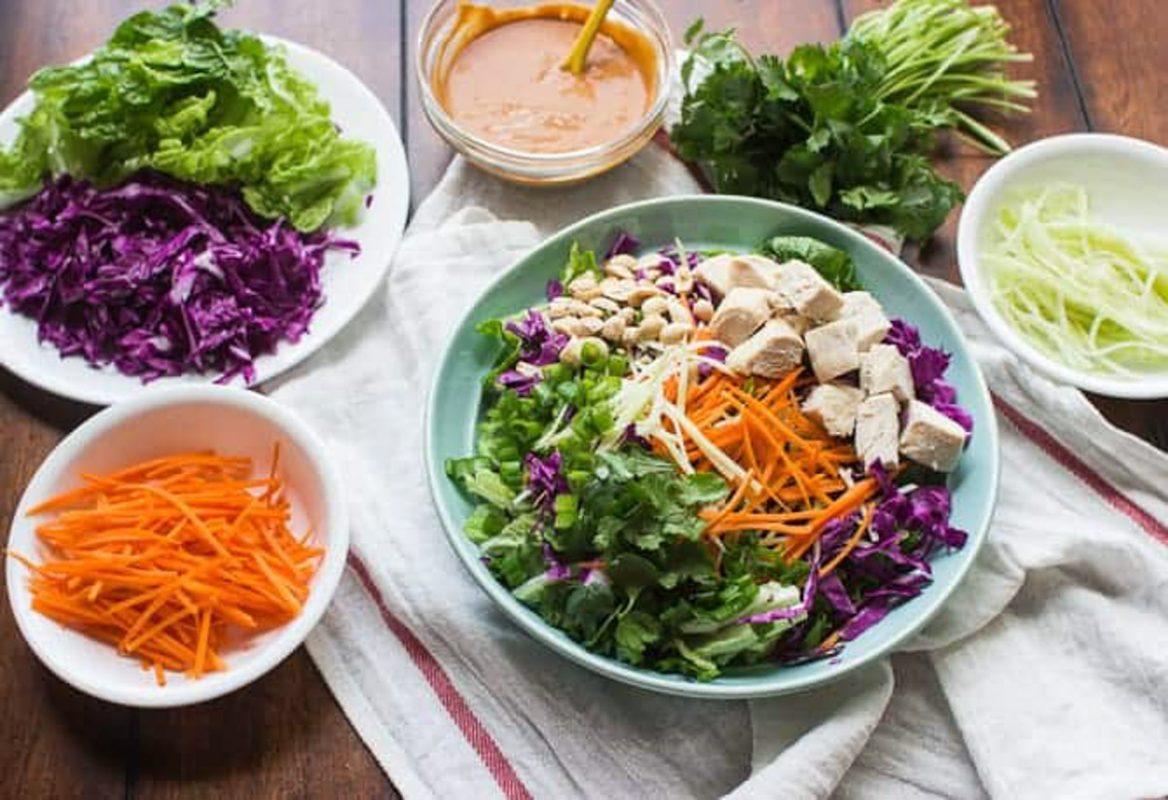 Asian Chopped Salad (MJ & Hungryman)