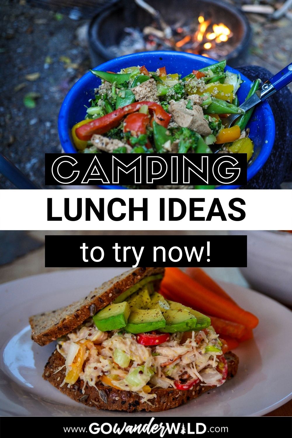30 Simple Camping Lunch Ideas - Go Wander Wild