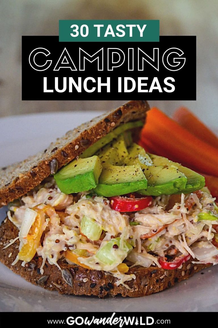 30 Simple Camping Lunch Ideas Go Wander Wild 3830