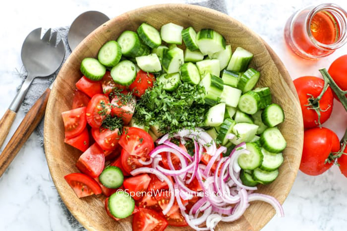 Cucumber-Tomato-Salad (Holly from Spend with Pennies Blog)