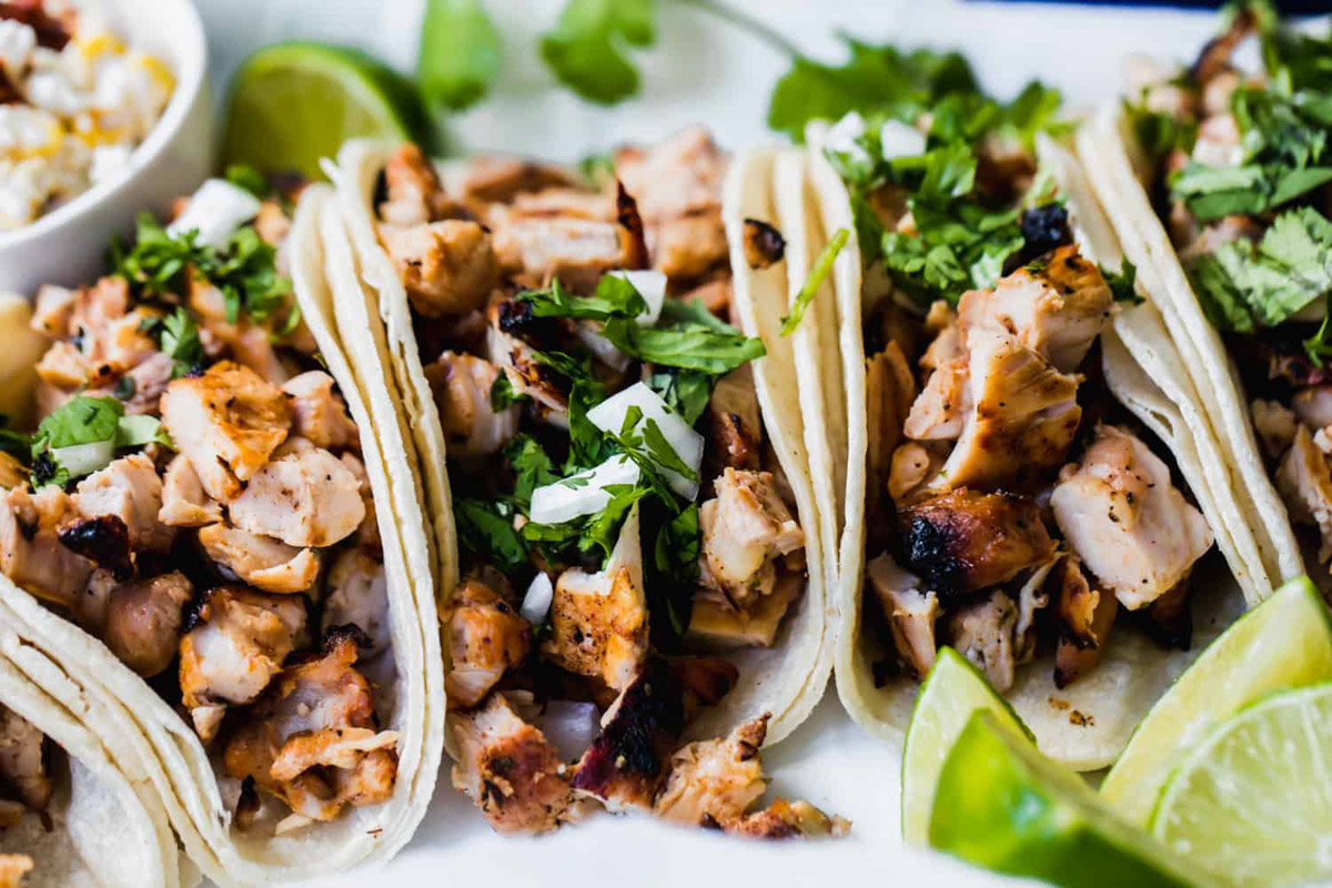 Grilled Chicken Street Tacos (House of Yumm)
