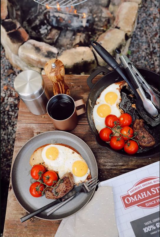 Campfire Breakfast Skillet - Over The Fire Cooking