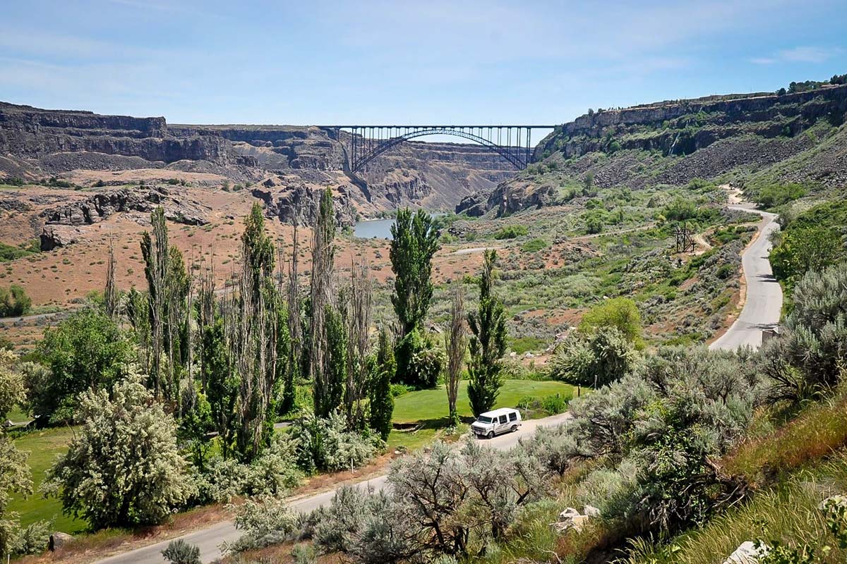 Perrine Memorial Bridge Twin Falls Idaho