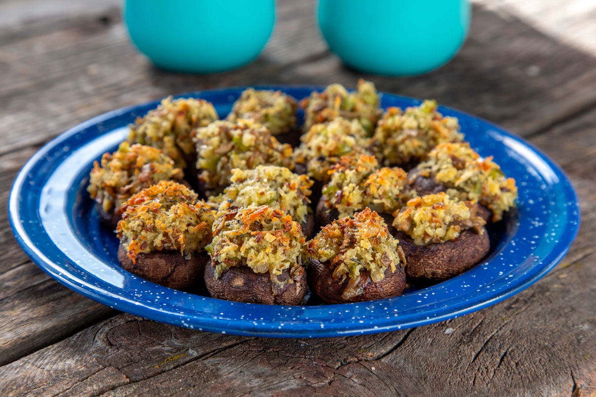 Stuffed Mushrooms (REI blog)