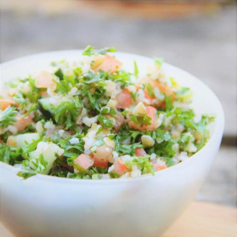 Tabbouleh-Salad (Bush Cooking)