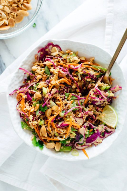 Thai Quinoa Salad (Cookie & Kate)