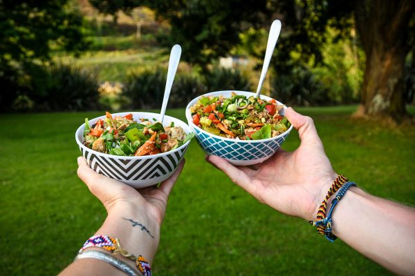 It can be tricky finding decent vegetarian camping food that tastes good and can be prepared over a fire. That’s where we come in! With everything from breakfast options and side dishes to entrees and desserts, here are our favorite healthy and delicious vegetarian camping meals