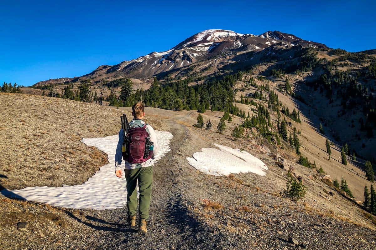 South Sister hike route