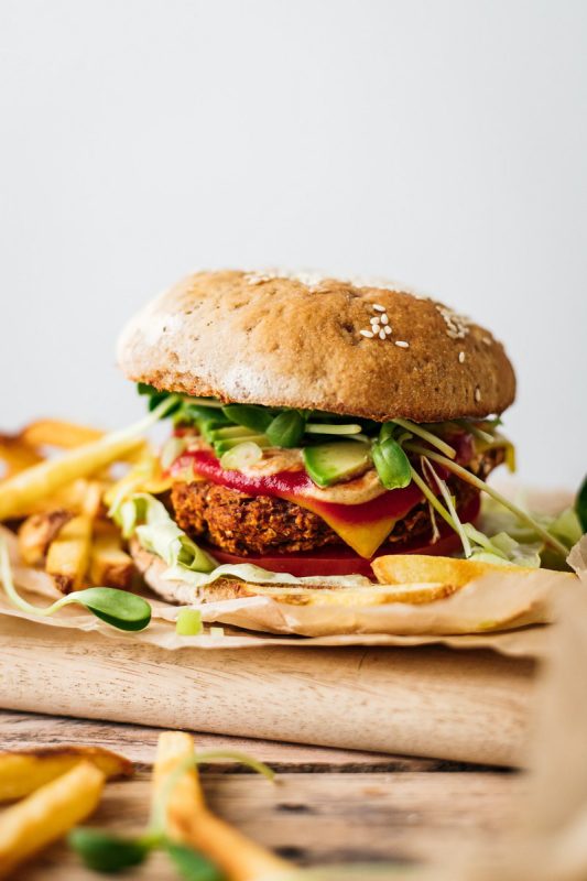 Lentil burgers (Britt from The Banana Diaries)