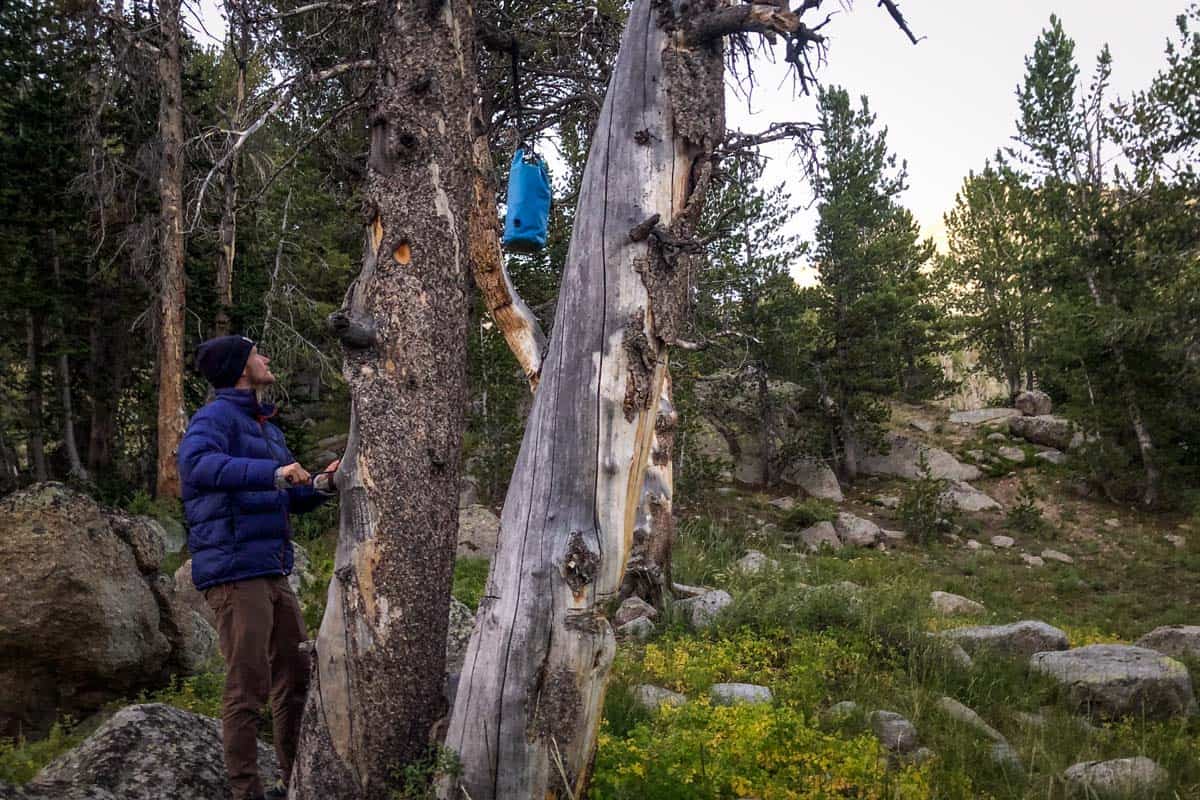 backpacking food storage