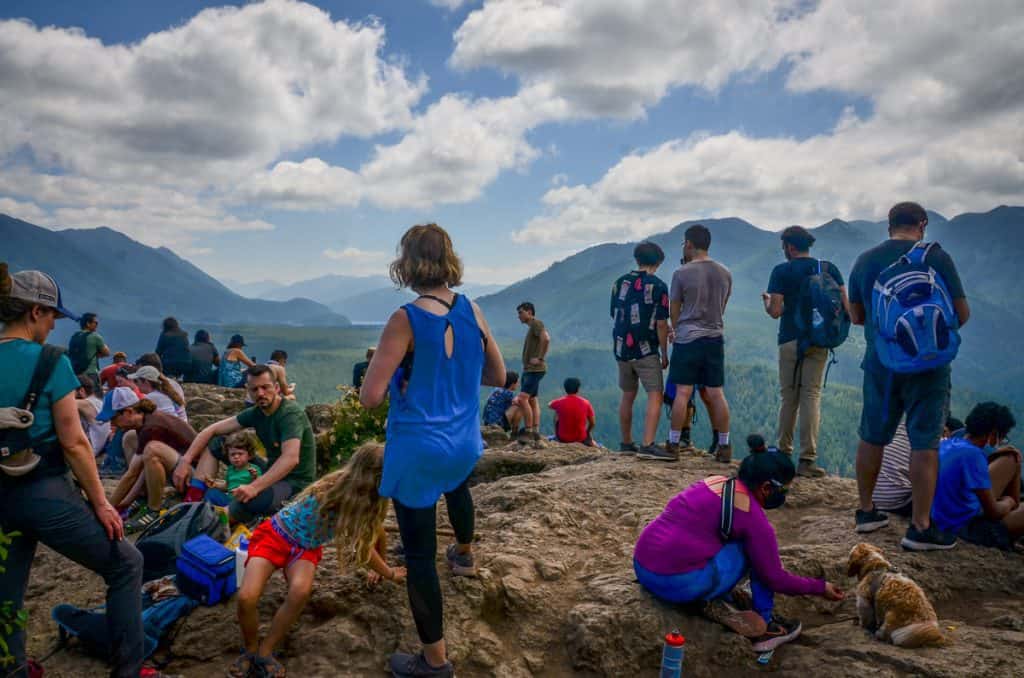 Rattlesnake Ledge near Seattle Washington