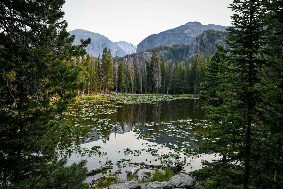 Dream Lake Trail Rocky Mountain National Park Colorado