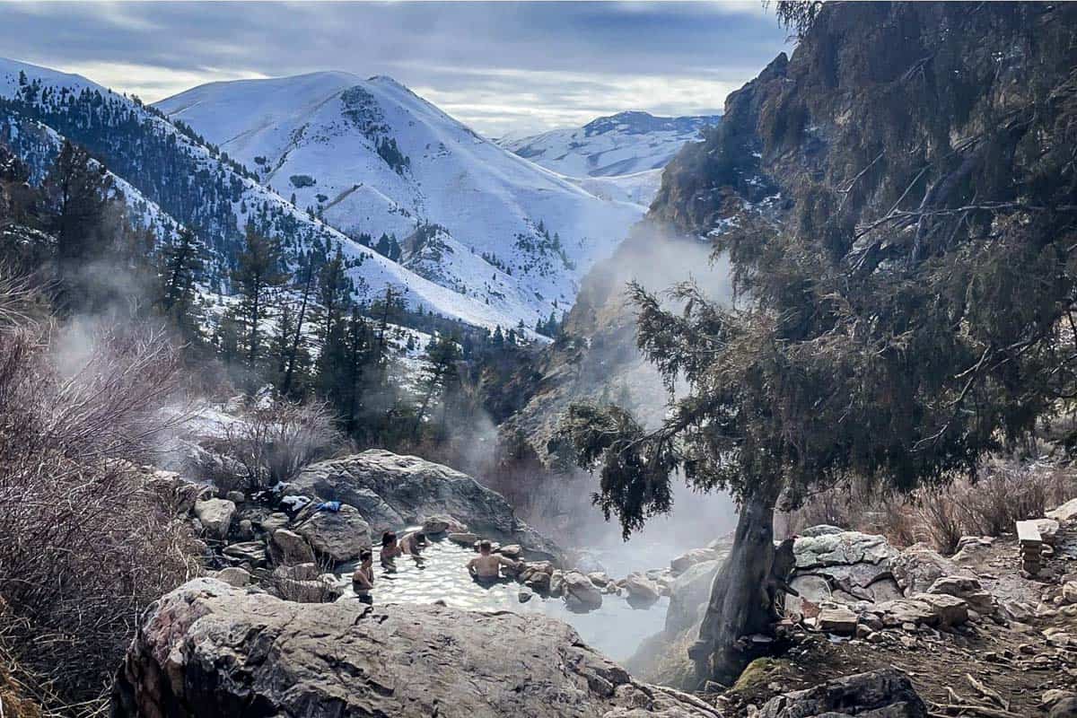 Goldbug Hot Springs winter (Taryn Tenny)