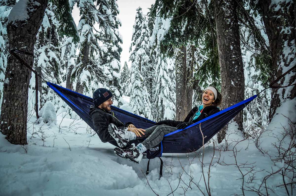 Snow camping