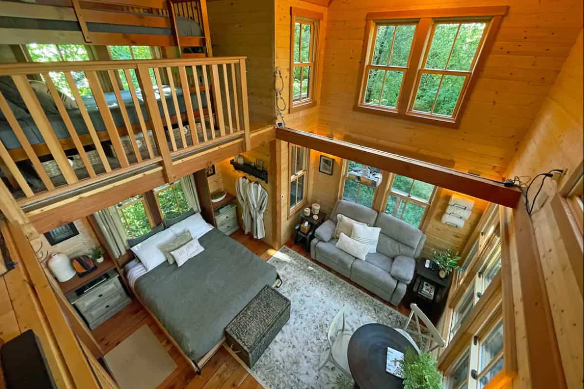 Cabins in Washington | Emerald Forest Treehouse