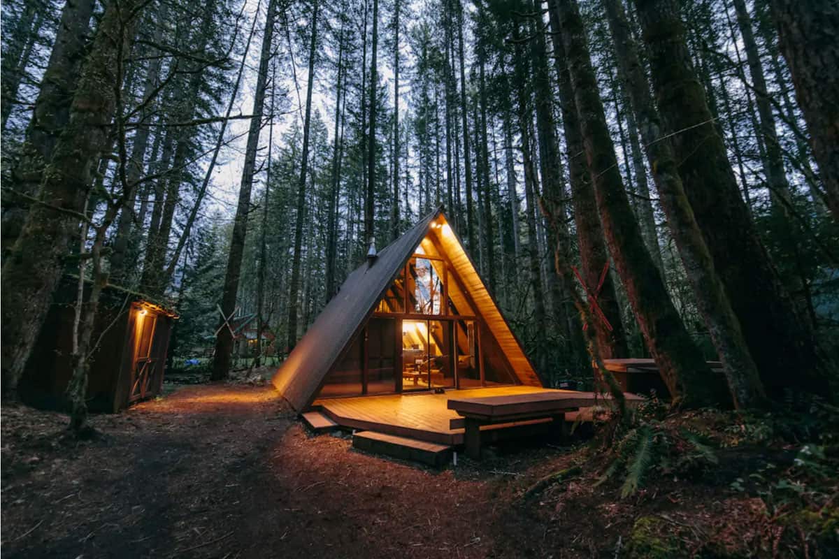 Cabins in Washington | Sky Haus A-frame