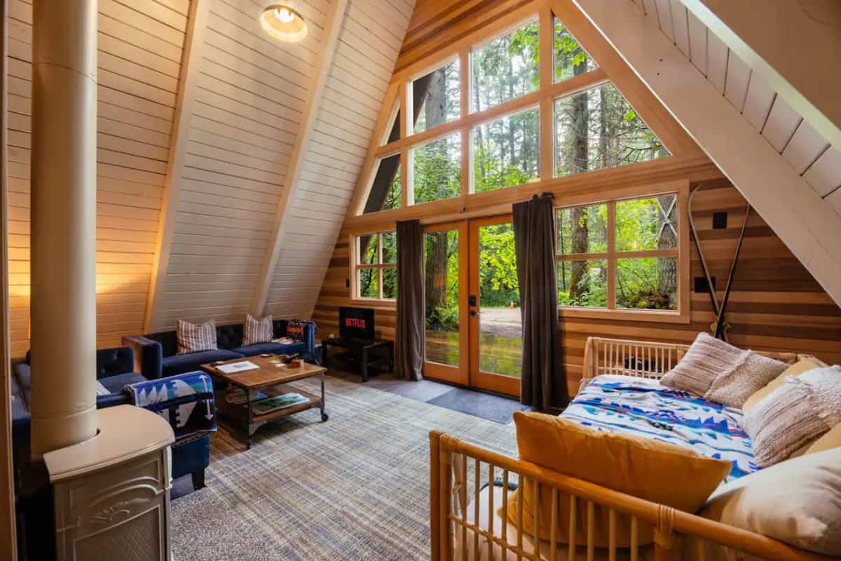 Cabins in Washington | Tye Haus A-frame
