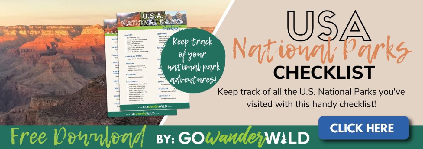 National Parks Checklist Opt-in
