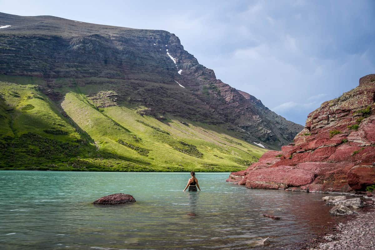 Cracker Lake Glacier National Park