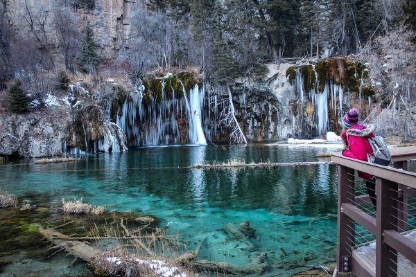 Hanging Lake Colorado Trail Guide Go Wander Wild   Hanging Lake 600x400 