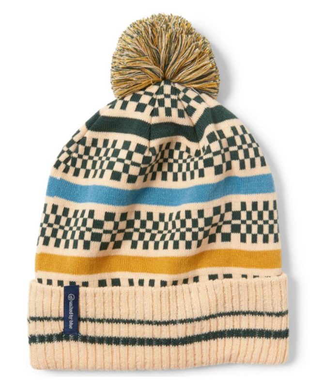 United By Blue Recycled Novelty Pom Beanie