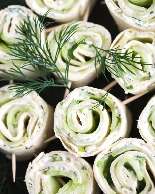 Cucumber Cream Cheese Wraps (The Fast Recipe)