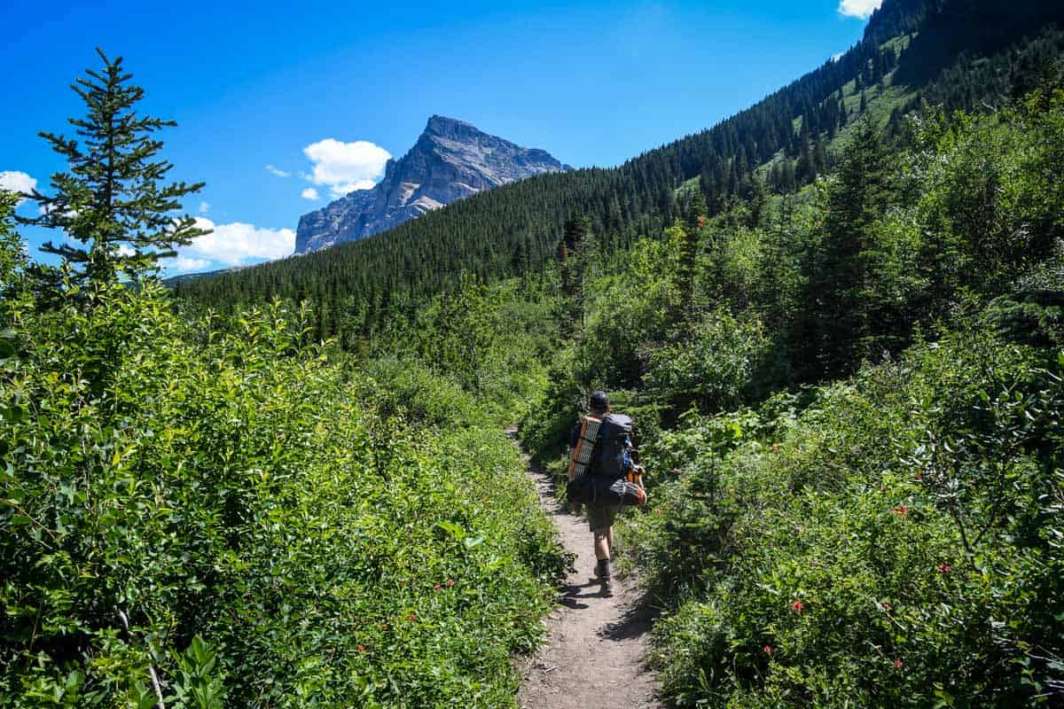 Cracker Lake hike Glacier National Park