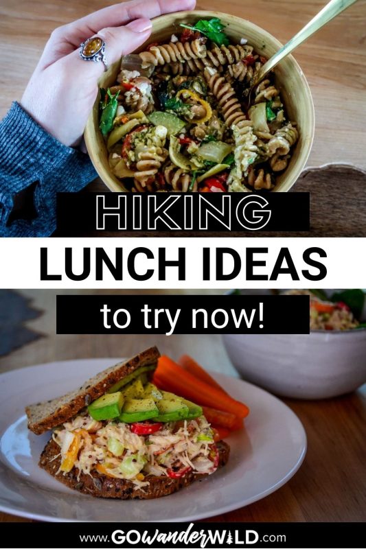 Hiking Lunch Ideas | Two Wandering Soles