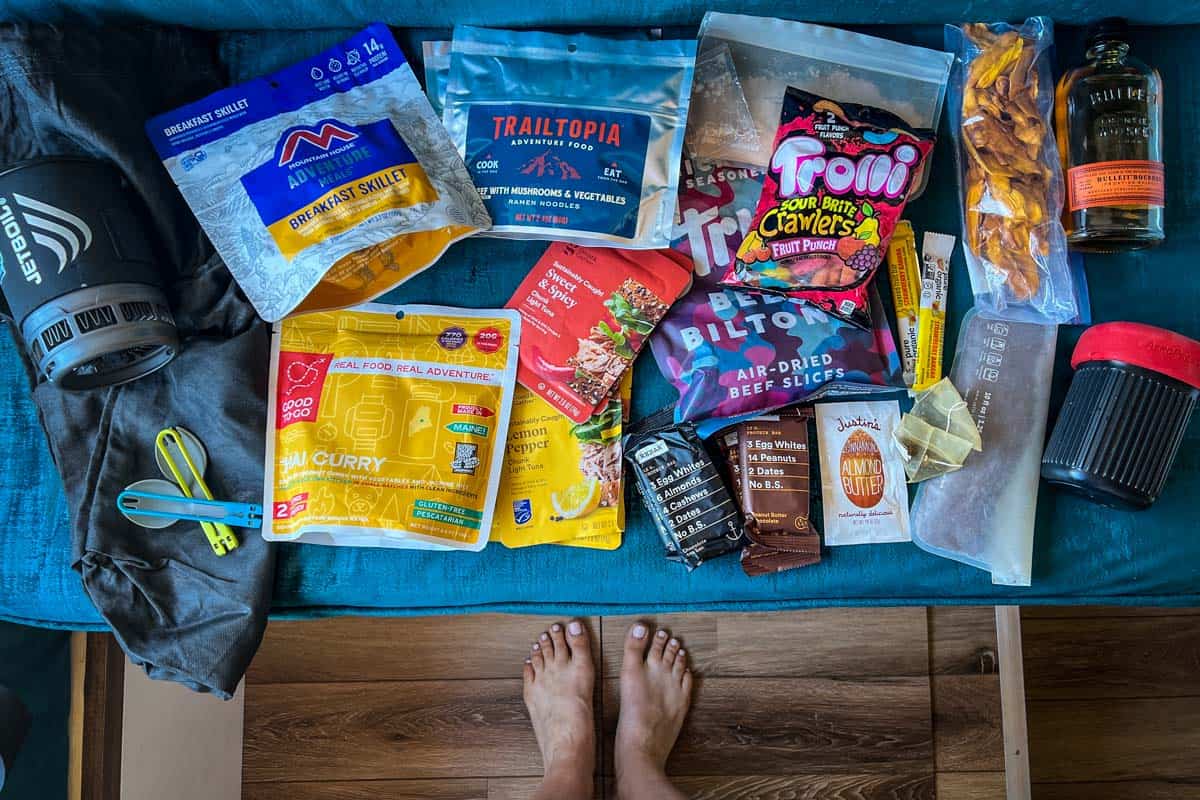 backpacking food