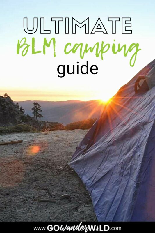 BLM Camping: How to Camp for Free on Public Land