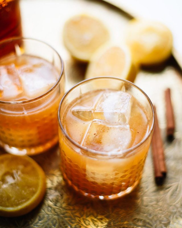 Cinnamon Maple Whiskey Sour (Cookie and Kate)