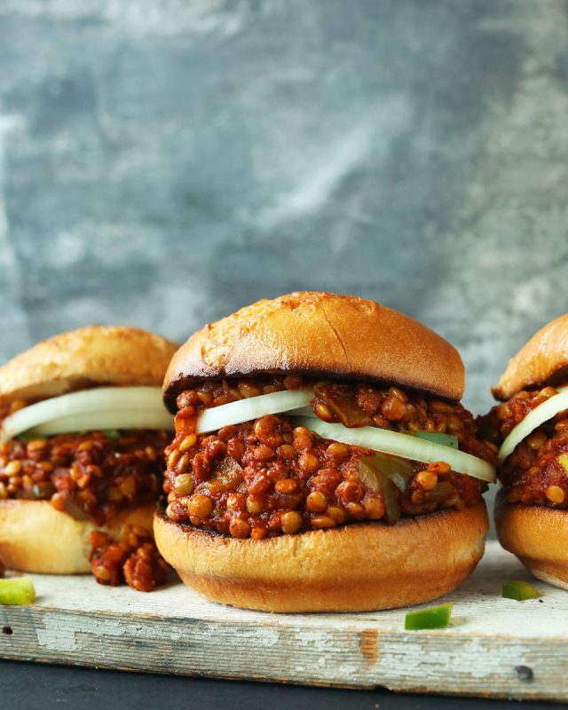 Lentil Sloppy Joes (The Minimalist Baker)
